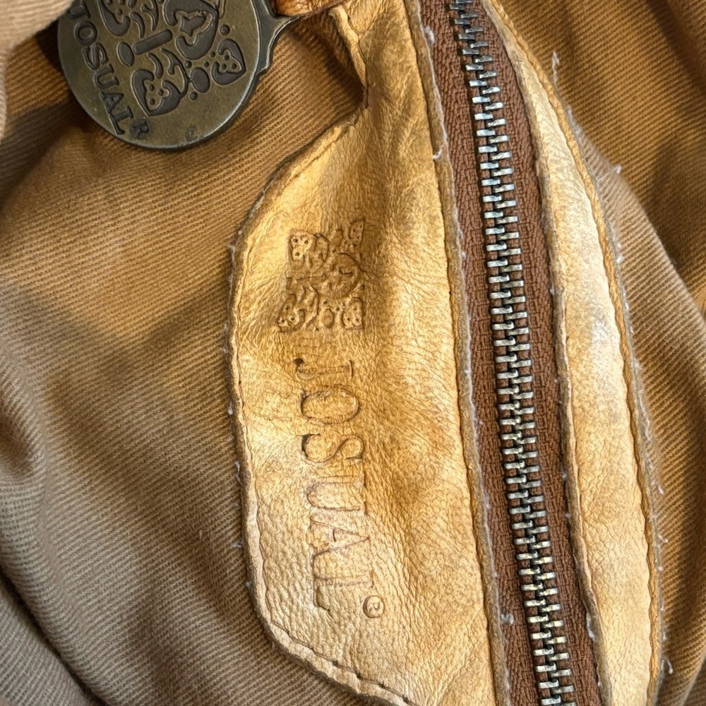 Josual Brown Woven Leather Bag​ - Picture 6 of 9